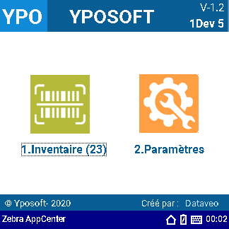 Douchette inventaire compatible everlog